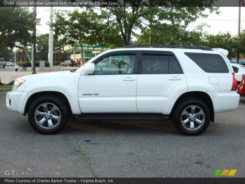 Natural White / Stone Gray 2006 Toyota 4Runner Limited 4x4