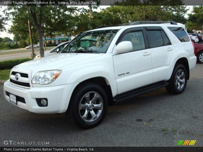Natural White / Stone Gray 2006 Toyota 4Runner Limited 4x4