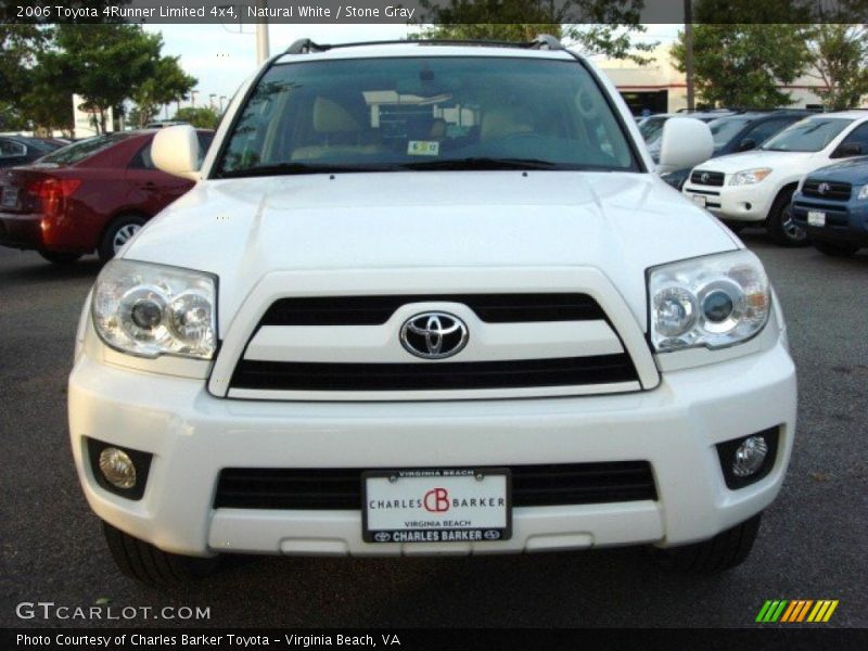 Natural White / Stone Gray 2006 Toyota 4Runner Limited 4x4
