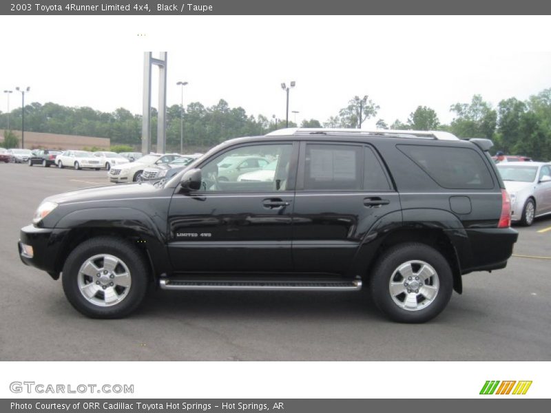 Black / Taupe 2003 Toyota 4Runner Limited 4x4