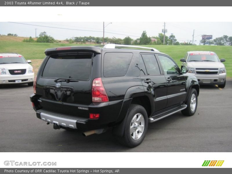 Black / Taupe 2003 Toyota 4Runner Limited 4x4