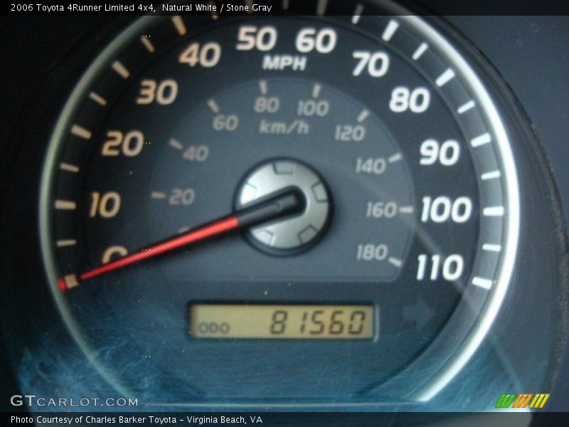 Natural White / Stone Gray 2006 Toyota 4Runner Limited 4x4