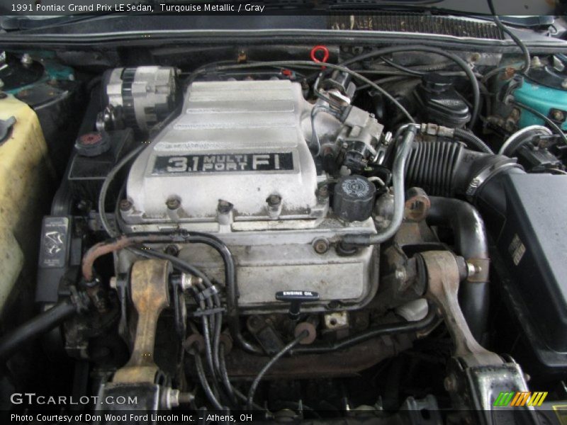  1991 Grand Prix LE Sedan Engine - 3.1 Liter OHV 12-Valve V6