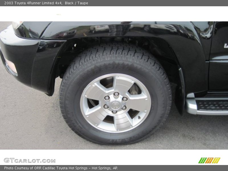 Black / Taupe 2003 Toyota 4Runner Limited 4x4