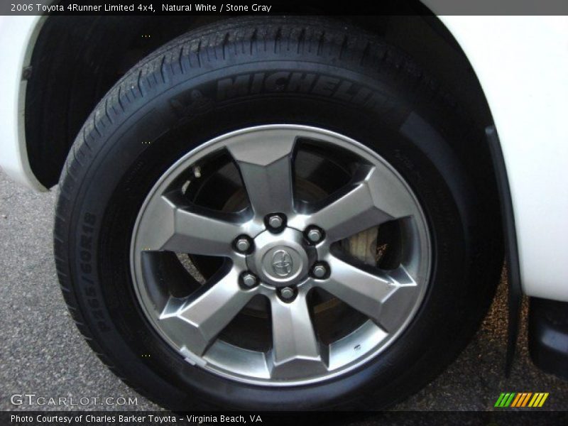 Natural White / Stone Gray 2006 Toyota 4Runner Limited 4x4