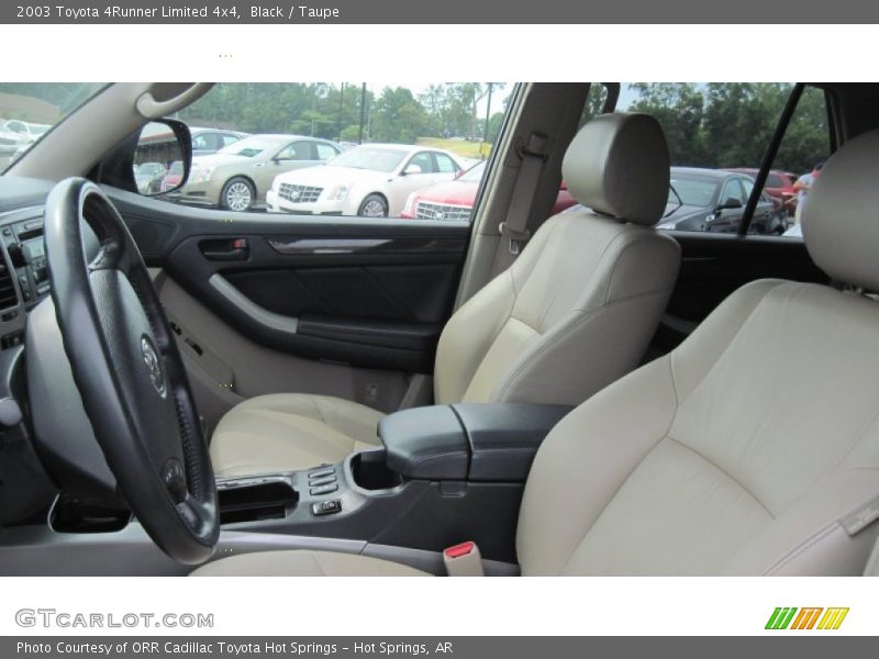 Black / Taupe 2003 Toyota 4Runner Limited 4x4