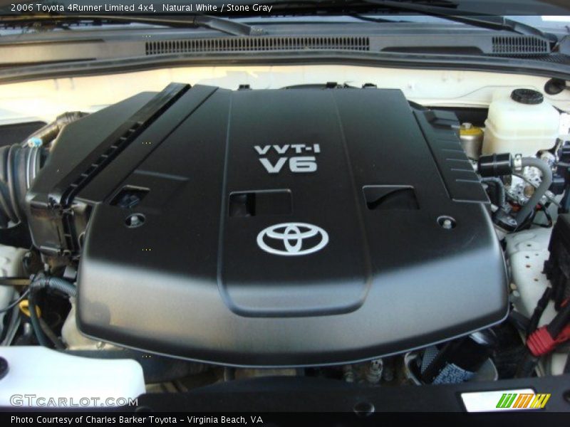 Natural White / Stone Gray 2006 Toyota 4Runner Limited 4x4