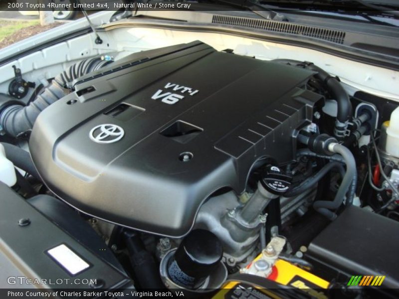 Natural White / Stone Gray 2006 Toyota 4Runner Limited 4x4