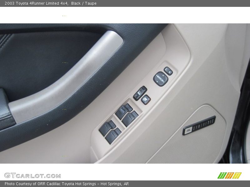 Black / Taupe 2003 Toyota 4Runner Limited 4x4