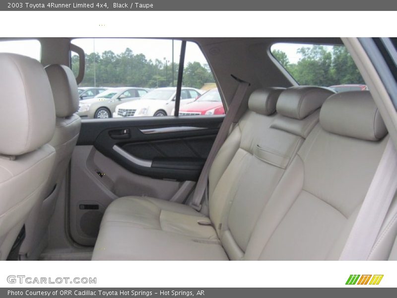 Black / Taupe 2003 Toyota 4Runner Limited 4x4