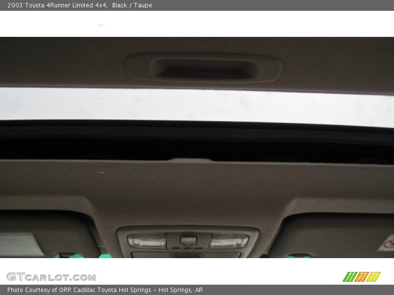 Black / Taupe 2003 Toyota 4Runner Limited 4x4