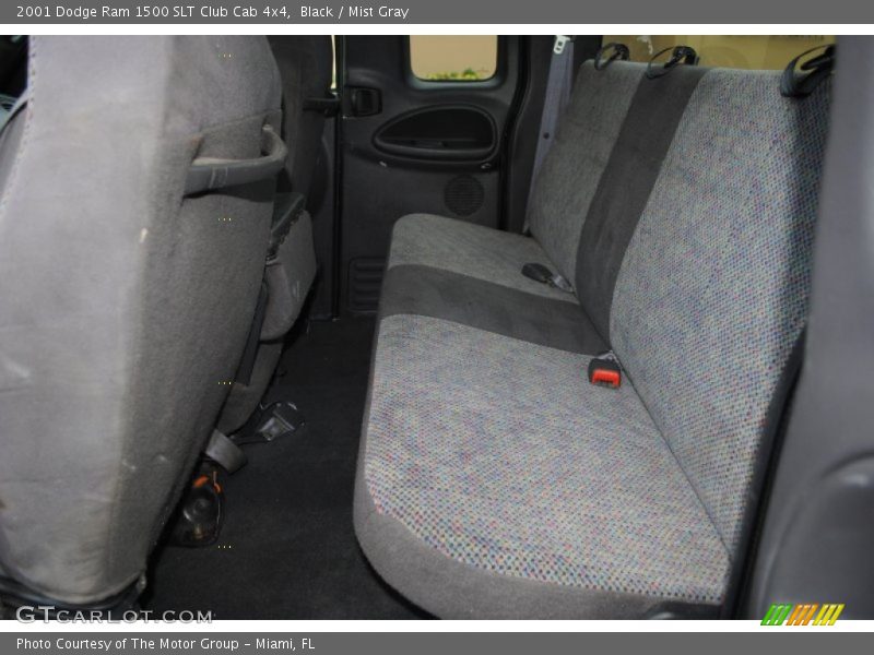 Black / Mist Gray 2001 Dodge Ram 1500 SLT Club Cab 4x4