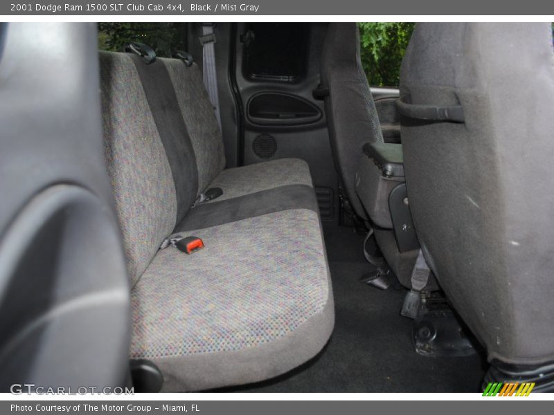 Black / Mist Gray 2001 Dodge Ram 1500 SLT Club Cab 4x4