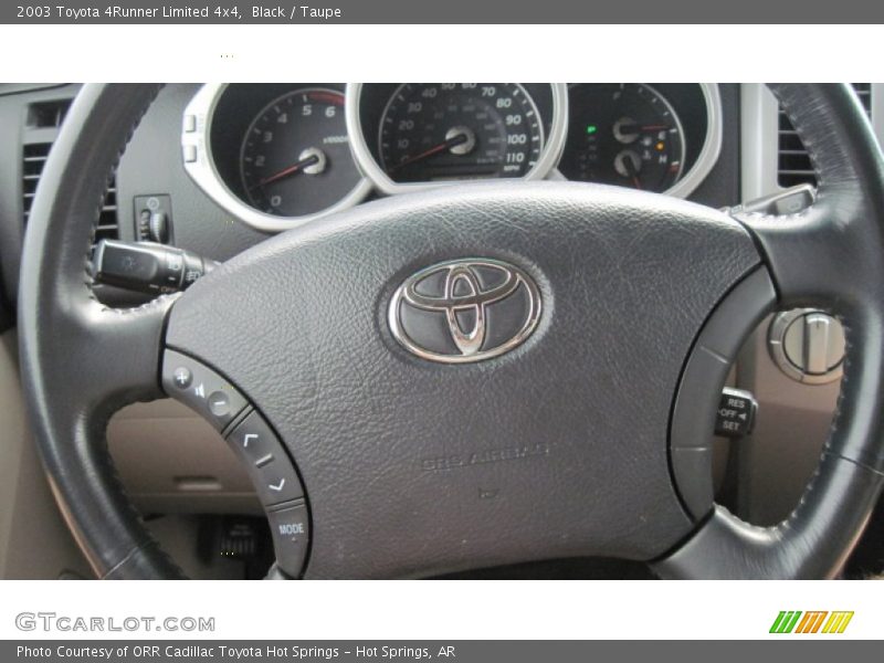 Black / Taupe 2003 Toyota 4Runner Limited 4x4