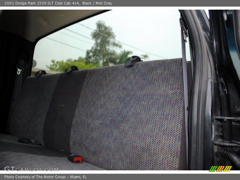 Black / Mist Gray 2001 Dodge Ram 1500 SLT Club Cab 4x4