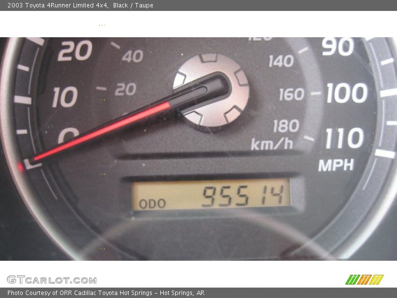 Black / Taupe 2003 Toyota 4Runner Limited 4x4