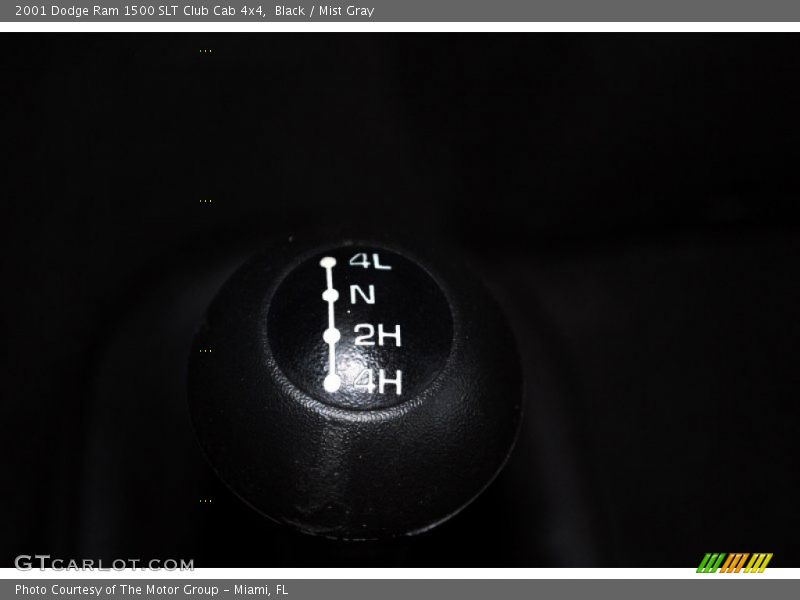 Black / Mist Gray 2001 Dodge Ram 1500 SLT Club Cab 4x4