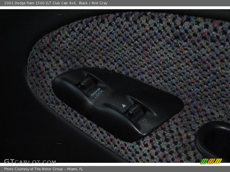 Black / Mist Gray 2001 Dodge Ram 1500 SLT Club Cab 4x4