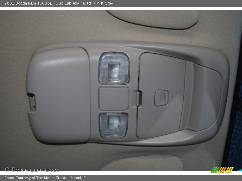 Black / Mist Gray 2001 Dodge Ram 1500 SLT Club Cab 4x4