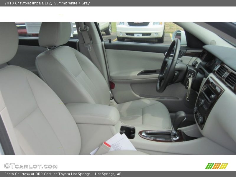 Summit White / Gray 2010 Chevrolet Impala LTZ