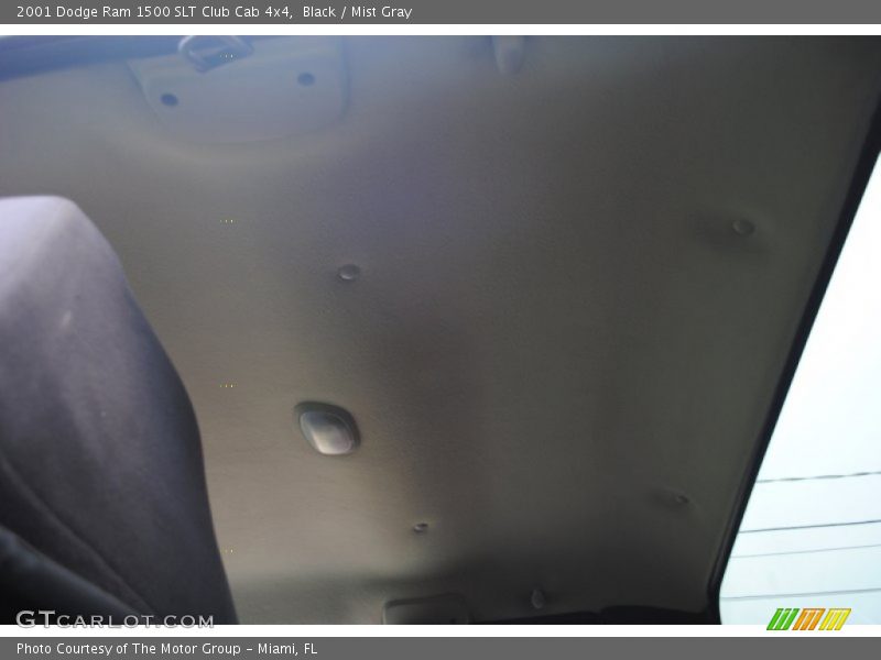 Black / Mist Gray 2001 Dodge Ram 1500 SLT Club Cab 4x4