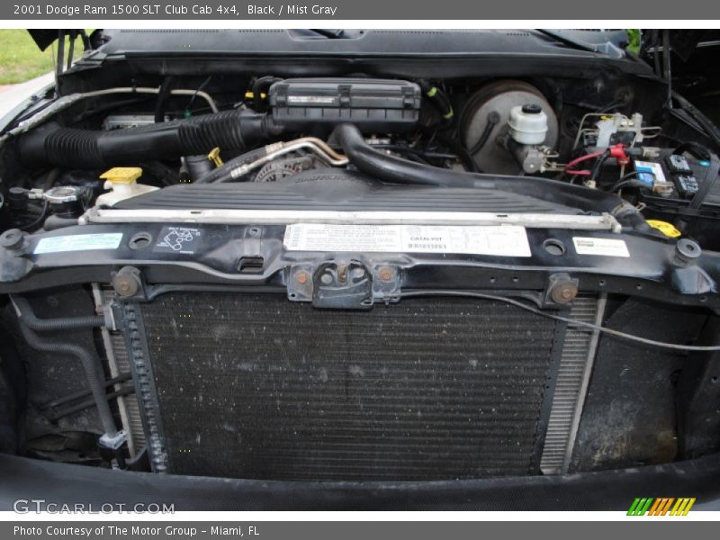  2001 Ram 1500 SLT Club Cab 4x4 Engine - 5.2 Liter OHV 16-Valve V8