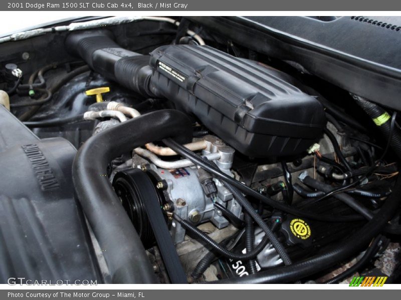  2001 Ram 1500 SLT Club Cab 4x4 Engine - 5.2 Liter OHV 16-Valve V8