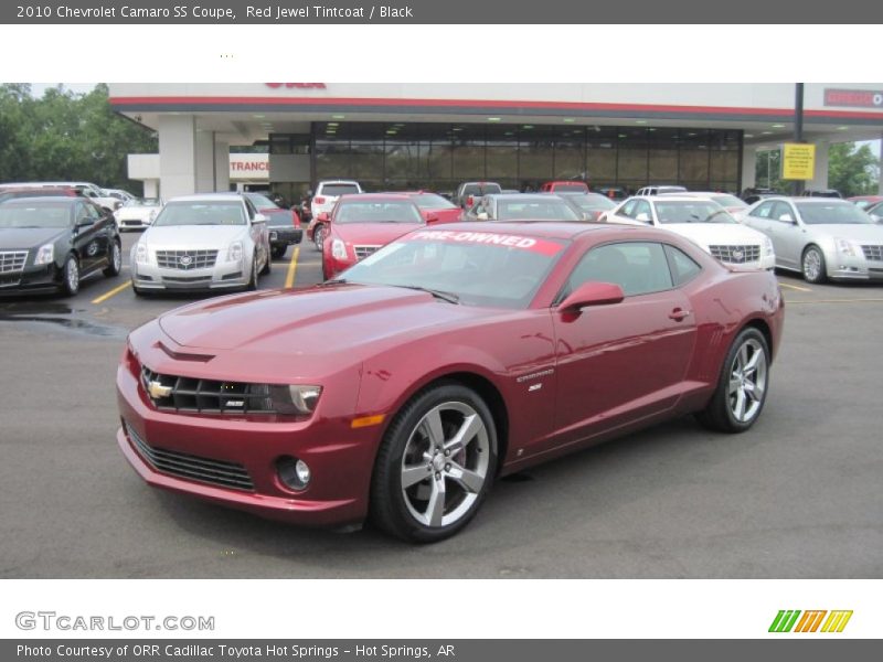 Red Jewel Tintcoat / Black 2010 Chevrolet Camaro SS Coupe