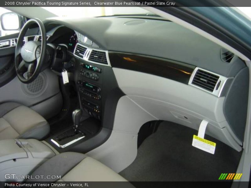 Clearwater Blue Pearlcoat / Pastel Slate Gray 2008 Chrysler Pacifica Touring Signature Series