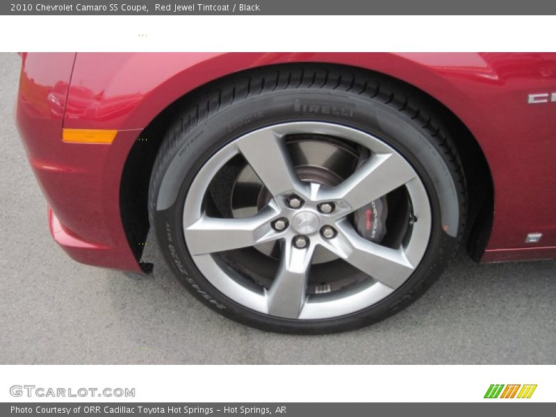 Red Jewel Tintcoat / Black 2010 Chevrolet Camaro SS Coupe