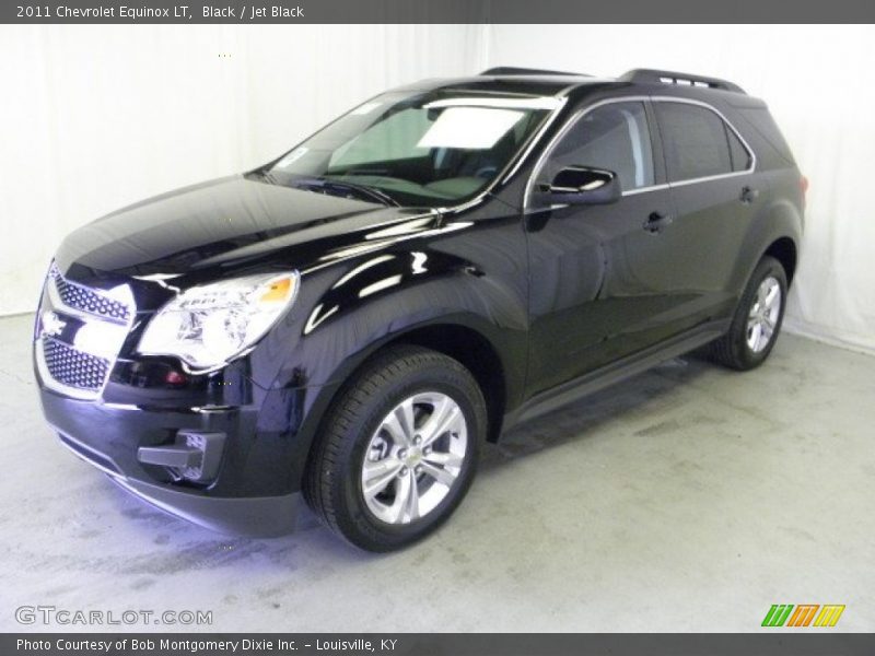 Black / Jet Black 2011 Chevrolet Equinox LT