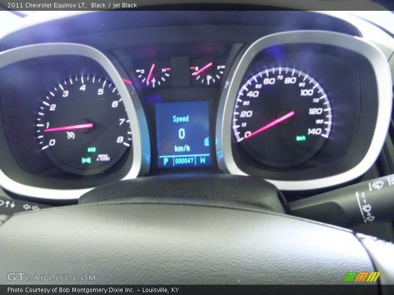 Black / Jet Black 2011 Chevrolet Equinox LT
