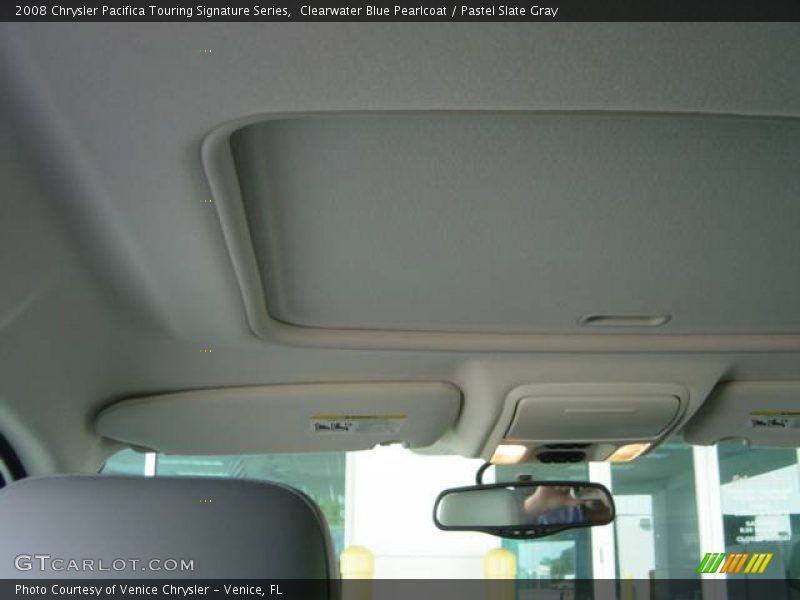 Clearwater Blue Pearlcoat / Pastel Slate Gray 2008 Chrysler Pacifica Touring Signature Series