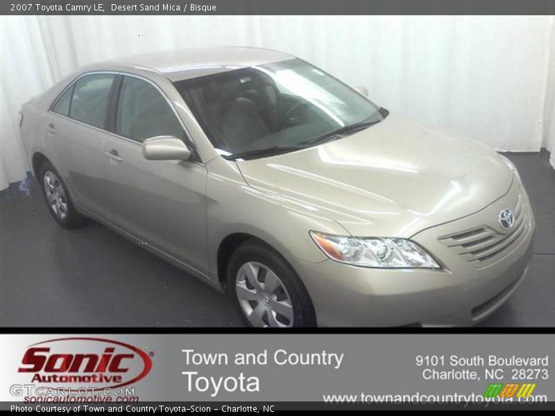 Desert Sand Mica / Bisque 2007 Toyota Camry LE