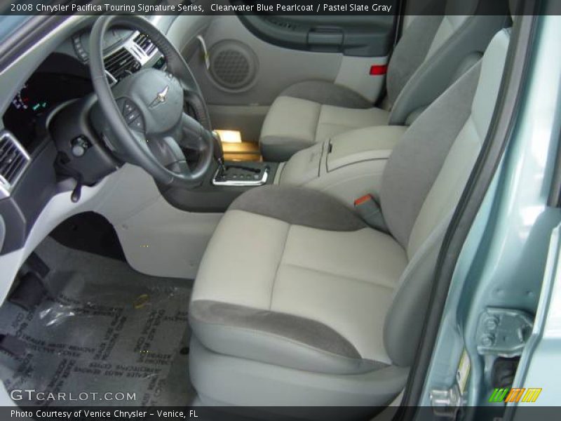 Clearwater Blue Pearlcoat / Pastel Slate Gray 2008 Chrysler Pacifica Touring Signature Series