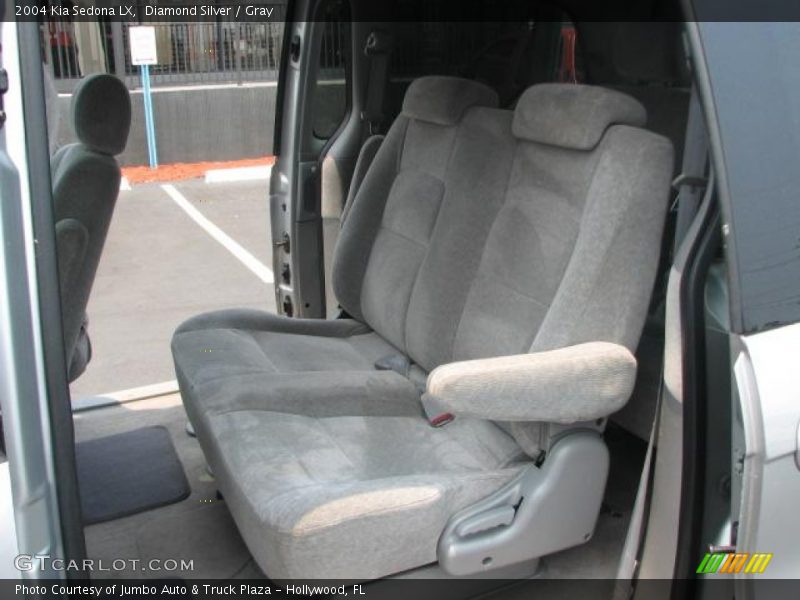 Diamond Silver / Gray 2004 Kia Sedona LX