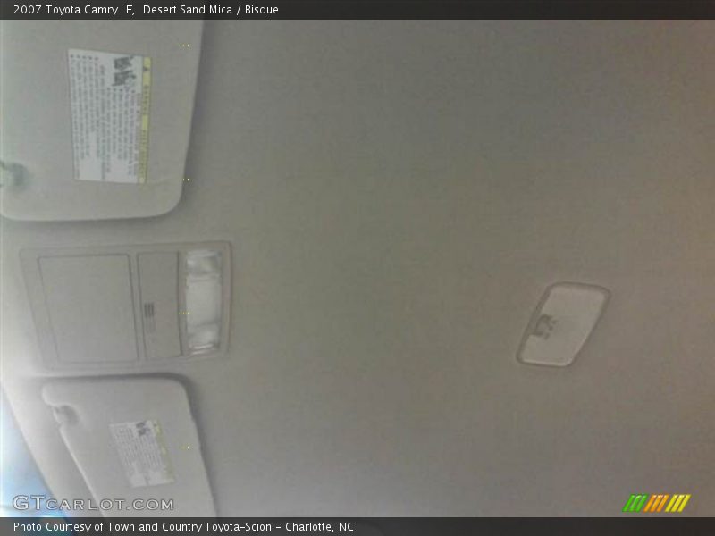Desert Sand Mica / Bisque 2007 Toyota Camry LE