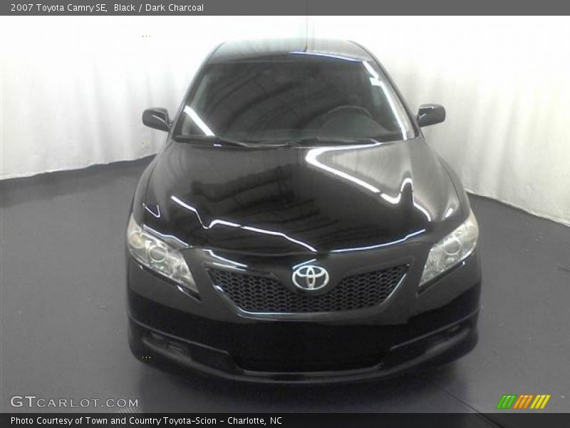 Black / Dark Charcoal 2007 Toyota Camry SE