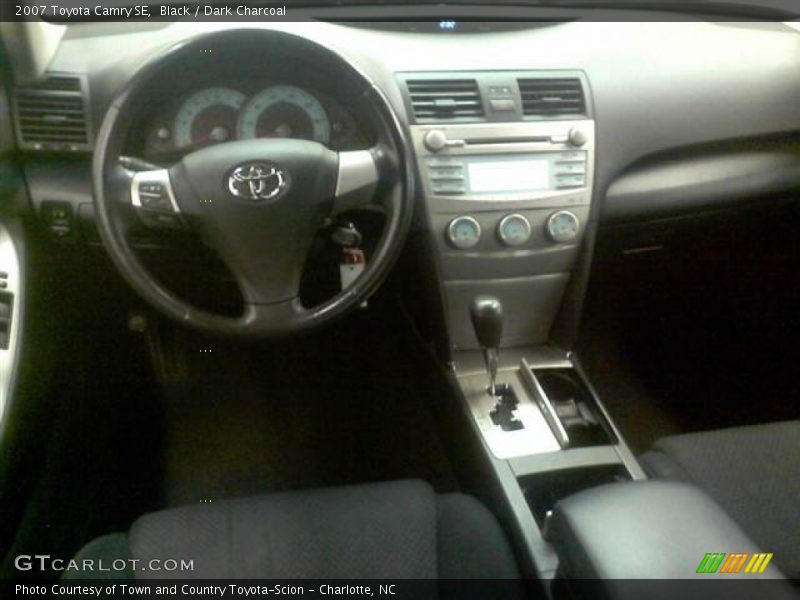 Black / Dark Charcoal 2007 Toyota Camry SE