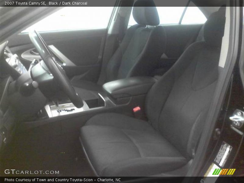 Black / Dark Charcoal 2007 Toyota Camry SE