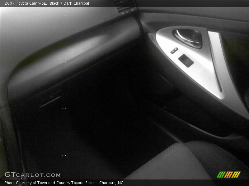 Black / Dark Charcoal 2007 Toyota Camry SE