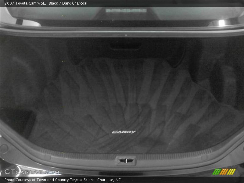 Black / Dark Charcoal 2007 Toyota Camry SE