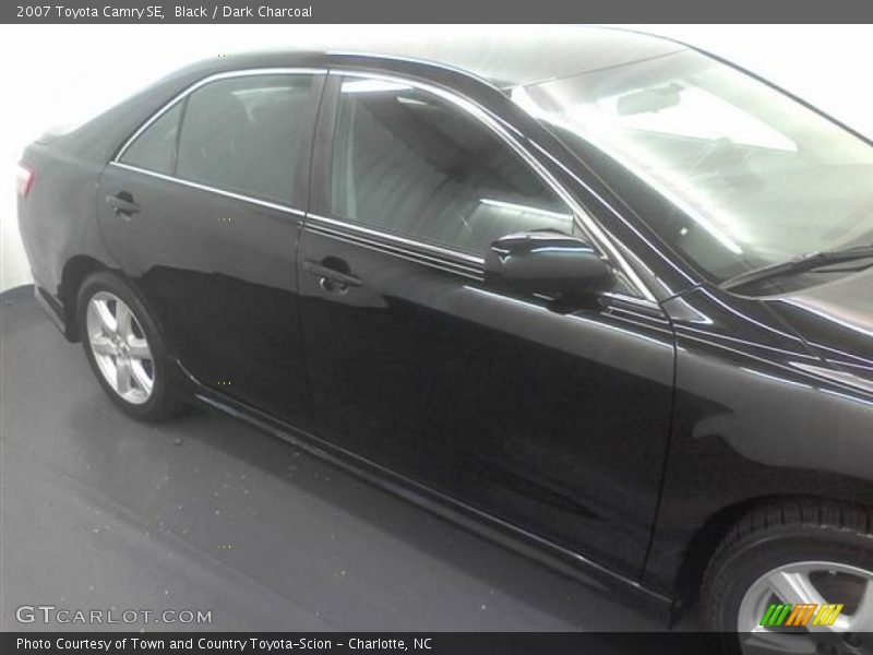 Black / Dark Charcoal 2007 Toyota Camry SE