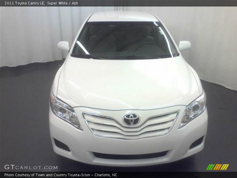 Super White / Ash 2011 Toyota Camry LE