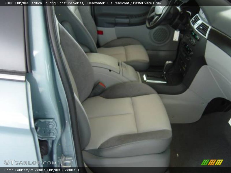 Clearwater Blue Pearlcoat / Pastel Slate Gray 2008 Chrysler Pacifica Touring Signature Series