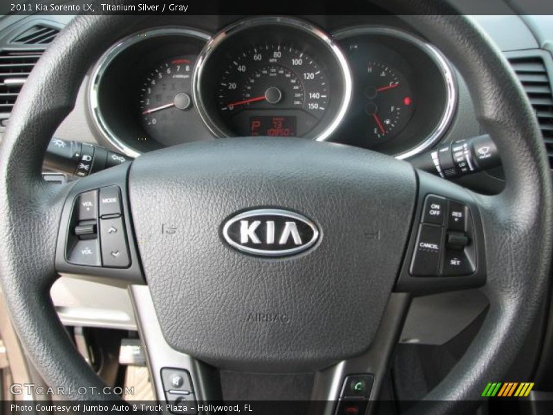 Titanium Silver / Gray 2011 Kia Sorento LX