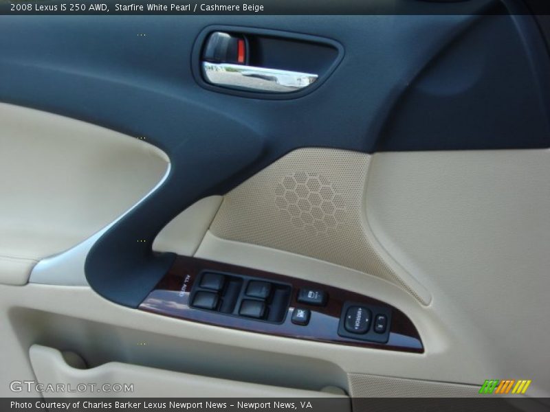 Starfire White Pearl / Cashmere Beige 2008 Lexus IS 250 AWD