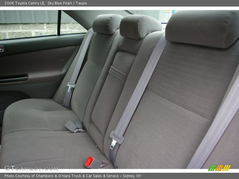 Sky Blue Pearl / Taupe 2006 Toyota Camry LE