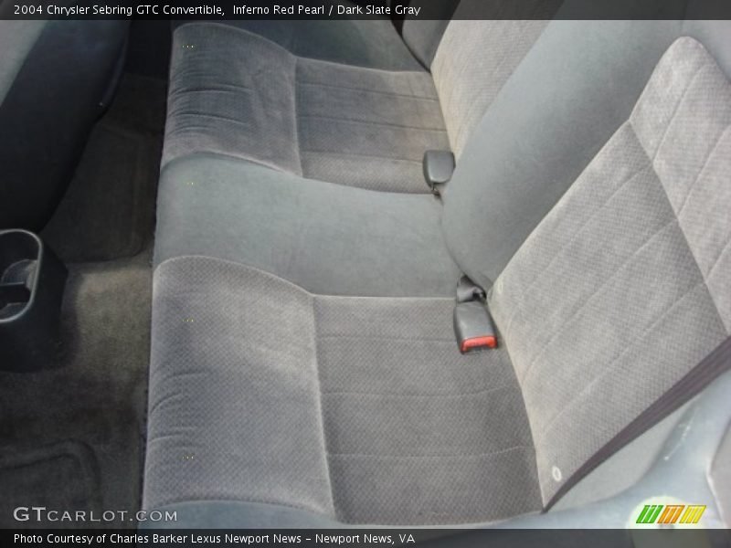  2004 Sebring GTC Convertible Dark Slate Gray Interior