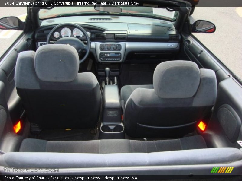 Inferno Red Pearl / Dark Slate Gray 2004 Chrysler Sebring GTC Convertible